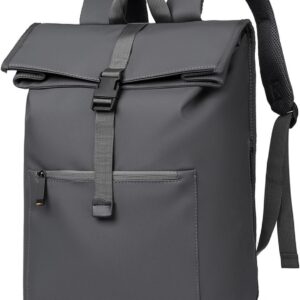 Laptop Backpack Rolltop Backpack Waterproof for Men and Women Large Laptop Backpack with Computer Compartment for 15.6 Inch Laptops Back to School