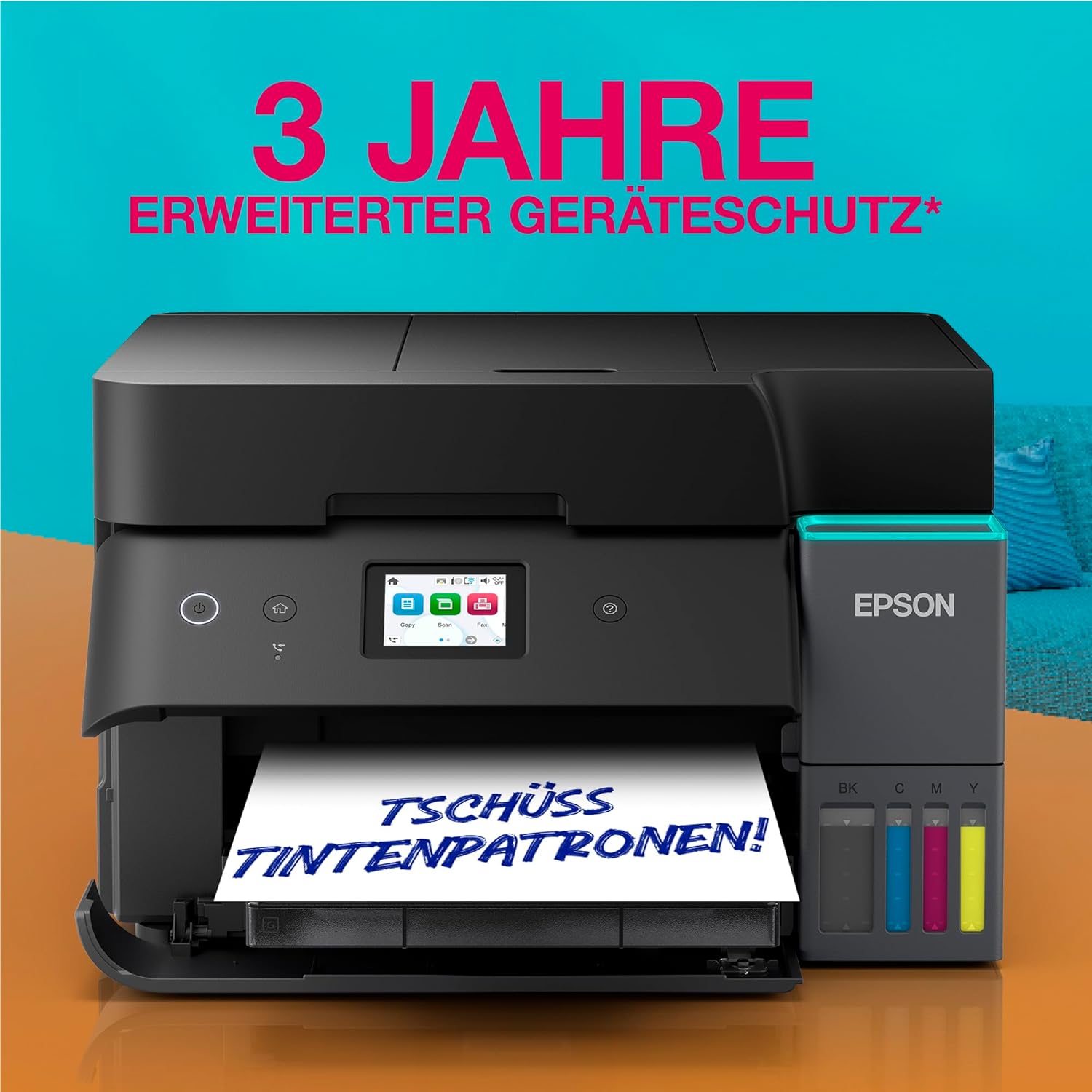 Epson EcoTank ET-4950 A4 Multifunction Printer with Wi-Fi & AirPrint Ink Tank, Automatic Document Feeder, Duplex Print, Scan, Copy & Fax, Up to 3 Years of Ink Included – Bild 10
