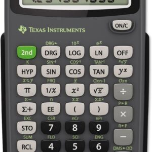 Texas Instruments TI-30XA School Calculator 10 Digit Display Battery Operated Grey Black