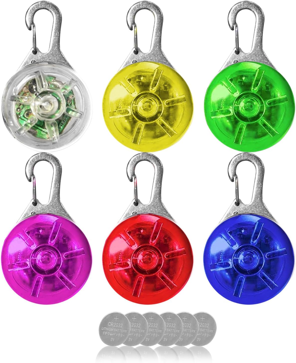 Flashing Light Children's School Bag, Light Pendant Dog, Clip On with 3 Light Modes, Reflectors Cats, Joggers, Campers, Reflector School Bag Light, Dog Light