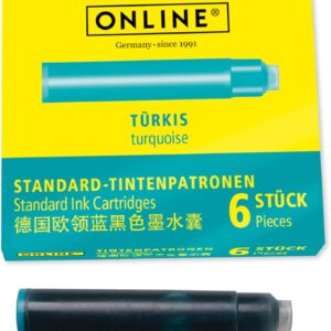 Standard ink cartridges turquoise