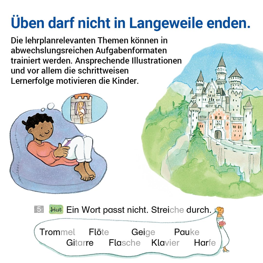 Das Übungsheft Lesen 1: Lesetraining und Leseverständnis: Lesetraining und Leseverständnis, Deutsch, Klasse 1 – Bild 5