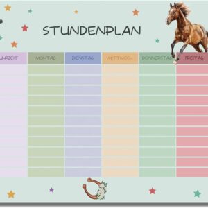 Schedule Magnetic Timetable Wipe Clean Dinosaur Pattern Pen with Tape Brush Rewritable Suitable for Fridge and Whiteboard Gift Back to School Gift