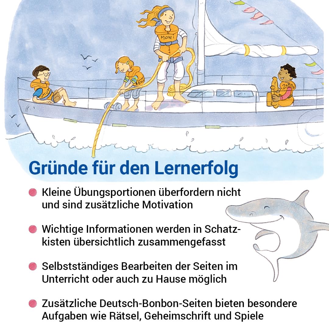 Das Übungsheft Deutsch 4: Rechtschreib- und Grammatiktraining: Rechtschreib- und Grammatiktraining für Klasse 1 bis 4. Mit Stickerbogen und Lösungsbeilage – Bild 7