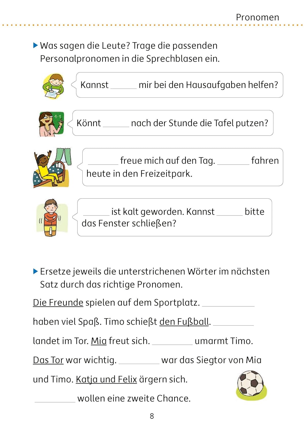 Mein Übungsheft Grammatik 4. Klasse: Lernhilfe Deutsch 4. Klasse, Grammatik lernen – Satzglieder, Wortbildung, Satzarten Grundschule (Lernhefte zum Üben und Wiederholen, Band 414) – Bild 5