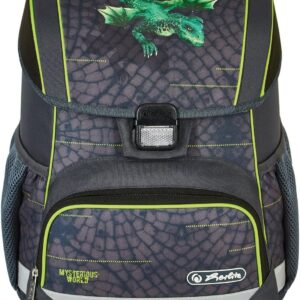Herlitz School Backpack Loop Youth School Bag Back Bag Volume 16 L Men Women Unisex Sporty For Students Everyday Life Spacious Durable Dragon Quest Multicoloured Modern