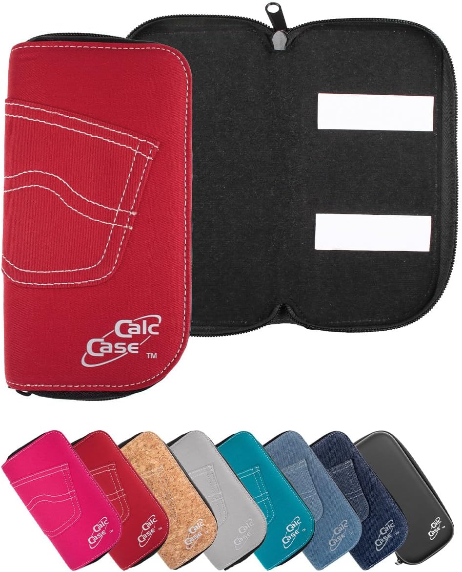 Casio FX-991DE X School Calculator + Bag + Book - Scientific Calculator with 696 Functions for Higher Level, Study & Technology - Classic Set (Red) – Bild 3