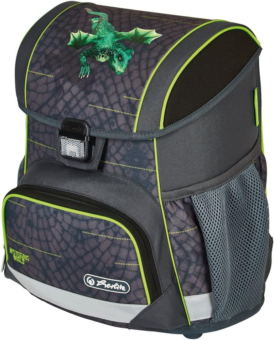 Herlitz School Backpack Loop Youth School Bag Back Bag Volume 16 L Men Women Unisex Sporty For Students Everyday Life Spacious Durable Dragon Quest Multicoloured Modern – Bild 2