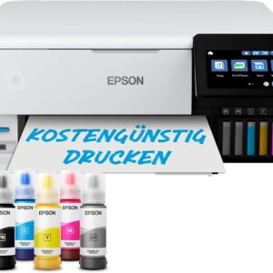 EcoTank ET-8500 A4 Wi-Fi Inkjet Photo Printer