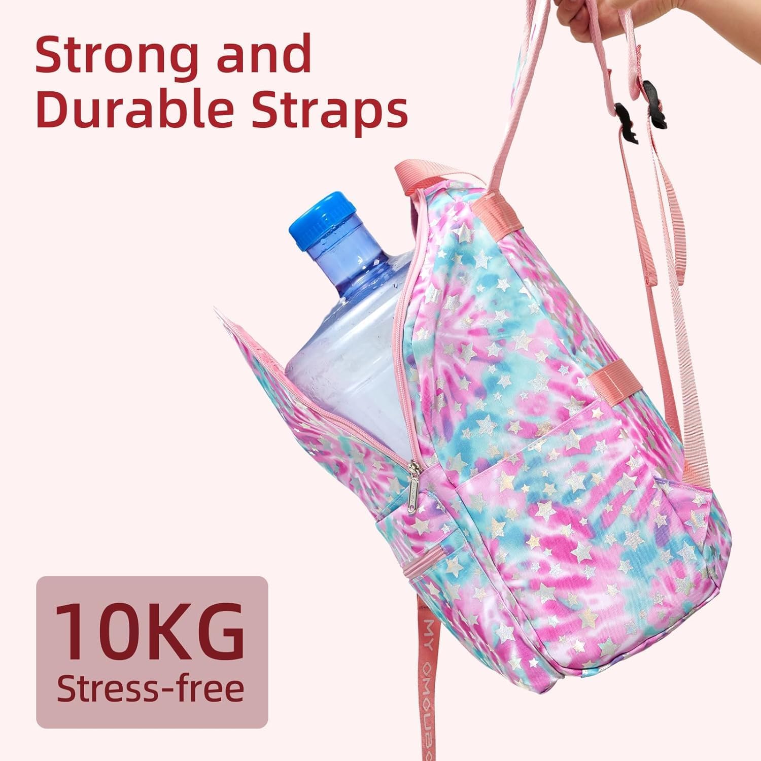 OMOUBOI Laptop Backpack for Men Women Fits 14-15.6 Inch Laptop Lightweight Bookbag School Backpack Work Bags Anti Theft Casual Daypack for Tennis Hiking Weekender Travel Business College – Bild 9