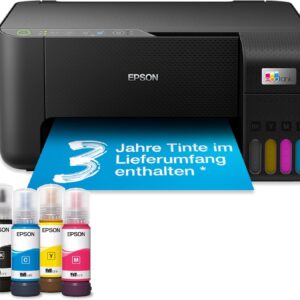 Epson EcoTank ET-2862 A4 Multifunction Wi-Fi Ink Tank Printer with up to 3 years of inks