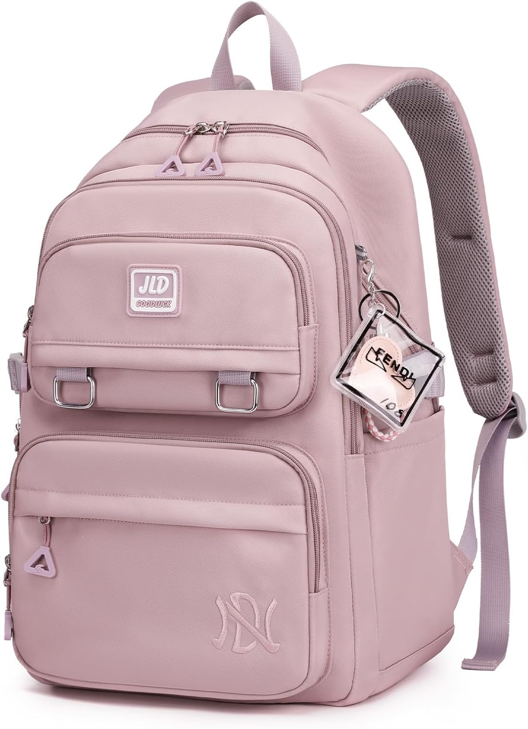 School Backpack Girls Backpack for Teenagers - Stylish and Waterproof Daypack School Bag for Girls 3rd - 9th Grade, Casual Children's Backpack Large for School and Travel, Purple – Bild 8