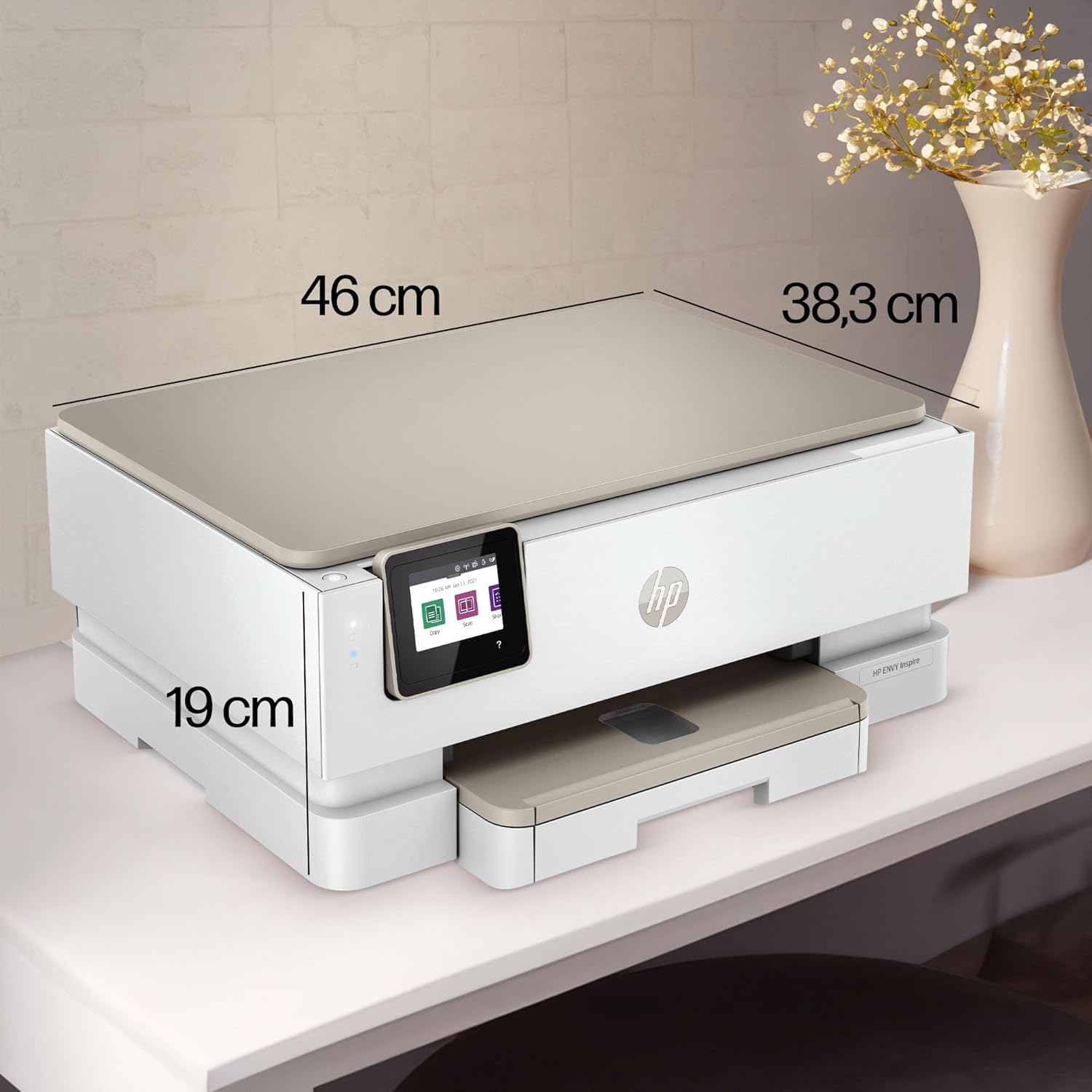HP Envy Inspire 7220e Multifunction Printer, Inkjet Printer, 3 Months Free Printing with HP Instant Ink Included, HP+, Printing, Scanning, Copying, Photo Print, DIN A4, Wi-Fi, Airprint – Bild 4