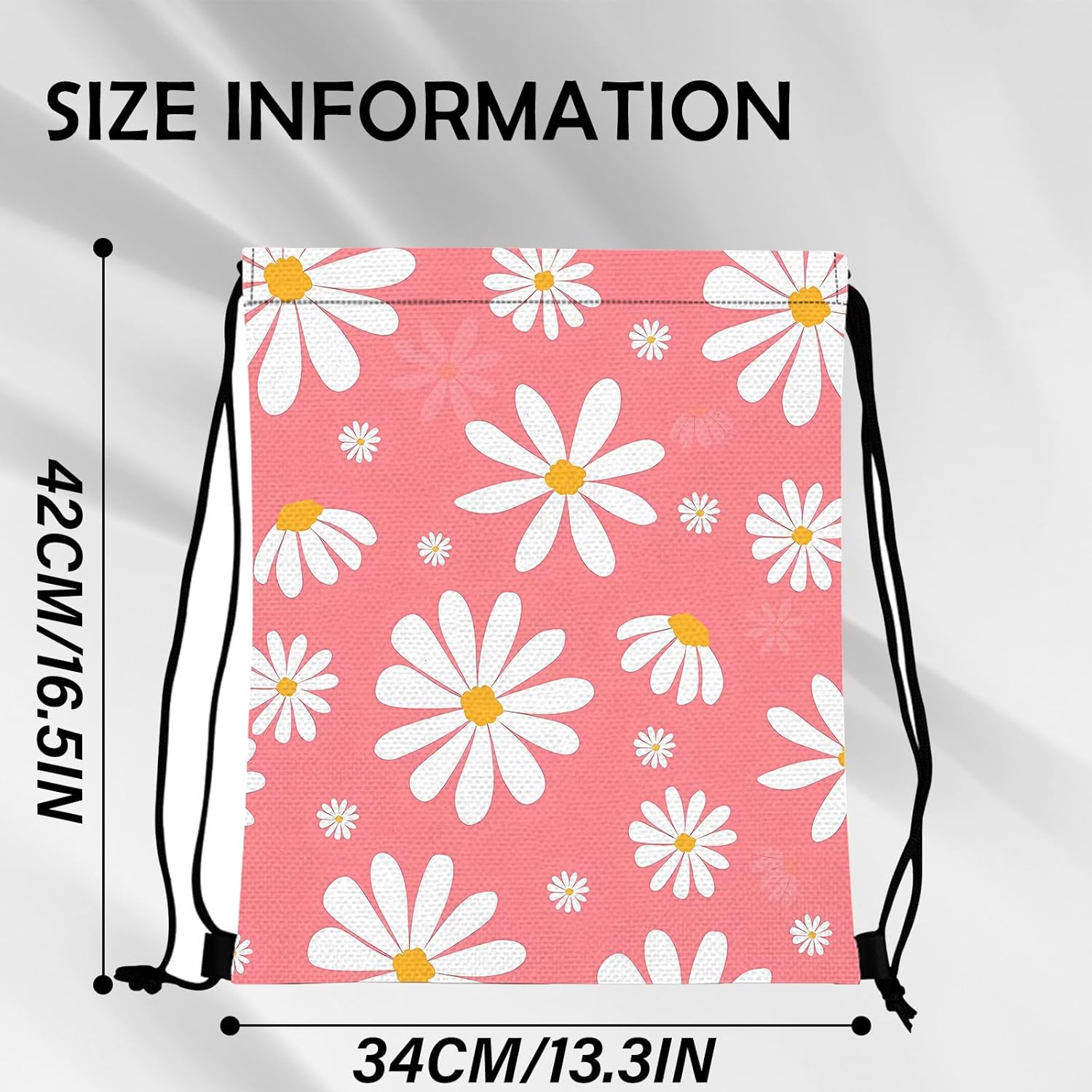 Gym Bag with Drawstring for Fitness, Beach, Swimming & Travel, Stylish Cute Waterproof Sports Bag for Women Girls Men – Bild 2