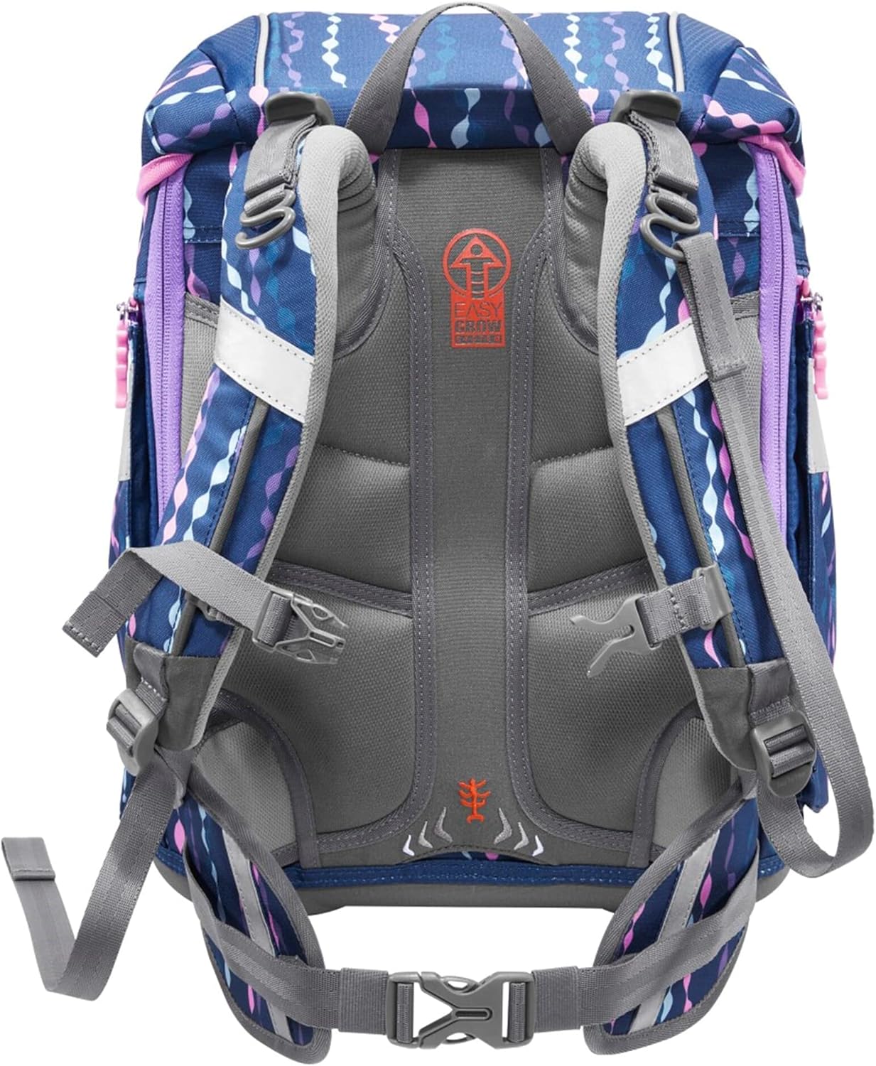 Step by Step 2-in-1 Plus School Bag Set, 6 Pieces, Ergonomic Satchel with Reflectors, Height-Adjustable with Waist Belt, Year 1 and Up, 19 L – Bild 3