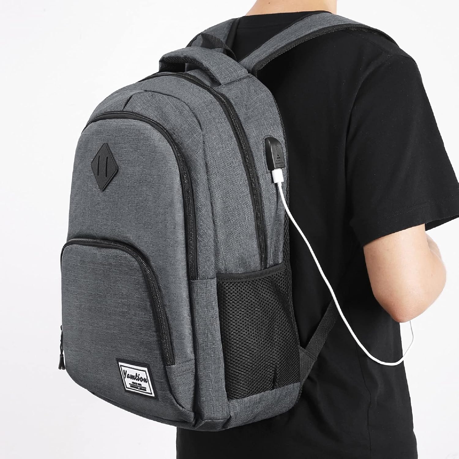 YAMTION 15.6/17.3 inch laptop backpack for men and women, waterproof. – Bild 7