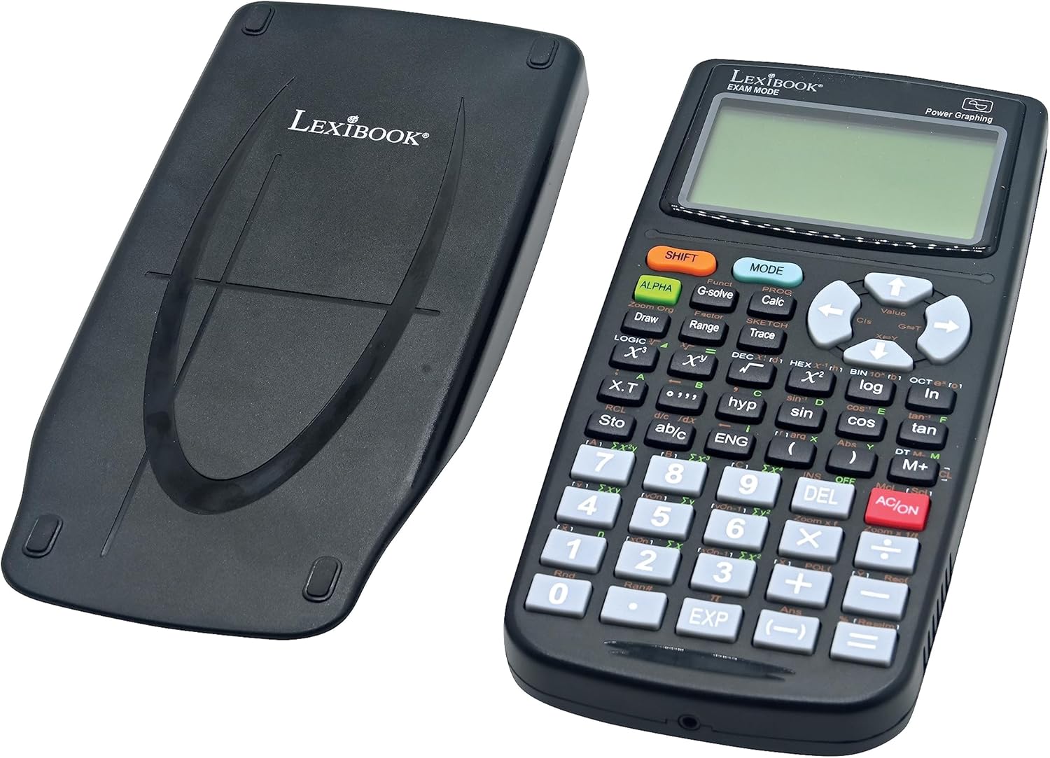 Lexibook, GC3001 Graphing Calculator Large Screen Integrated Exam Mode Black – Bild 3