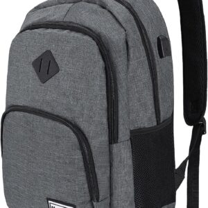 YAMTION 15.6/17.3 inch laptop backpack for men and women, waterproof.