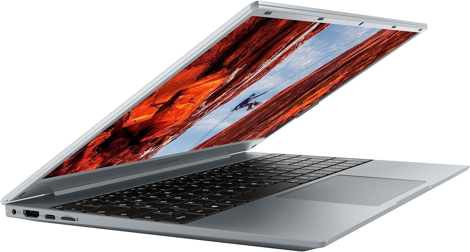 MEDION E15309 39.5 cm (15.6 Inch) Full HD Laptop (AMD Ryzen 5 5500U, 512GB PCIe SSD, 8GB DDR4 RAM, WiFi, HD Webcam, Win 11 Home) – Bild 7