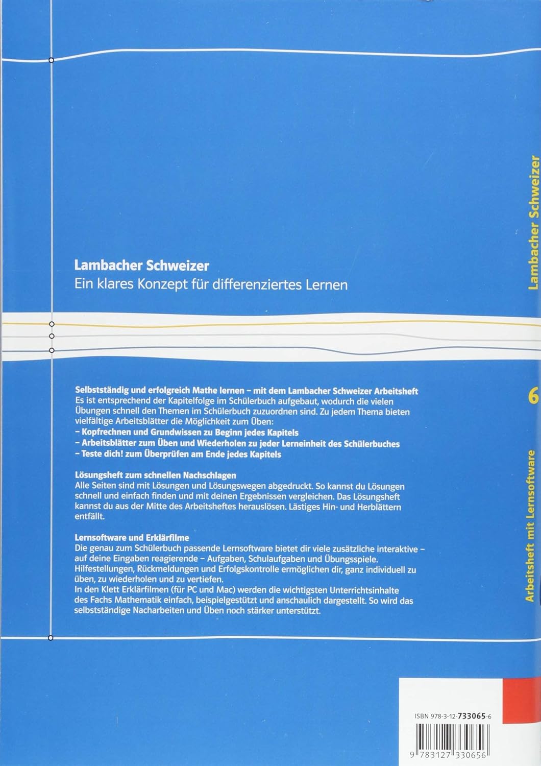 Lambacher Schweizer Mathematik 6. Ausgabe Bayern: Arbeitsheft mit Lösungen und Mediensammlung Klasse 6: Arbeitsheft plus Lösungsheft und Lernsoftware ... Schweizer. Ausgabe für Bayern ab 2017) – Bild 2