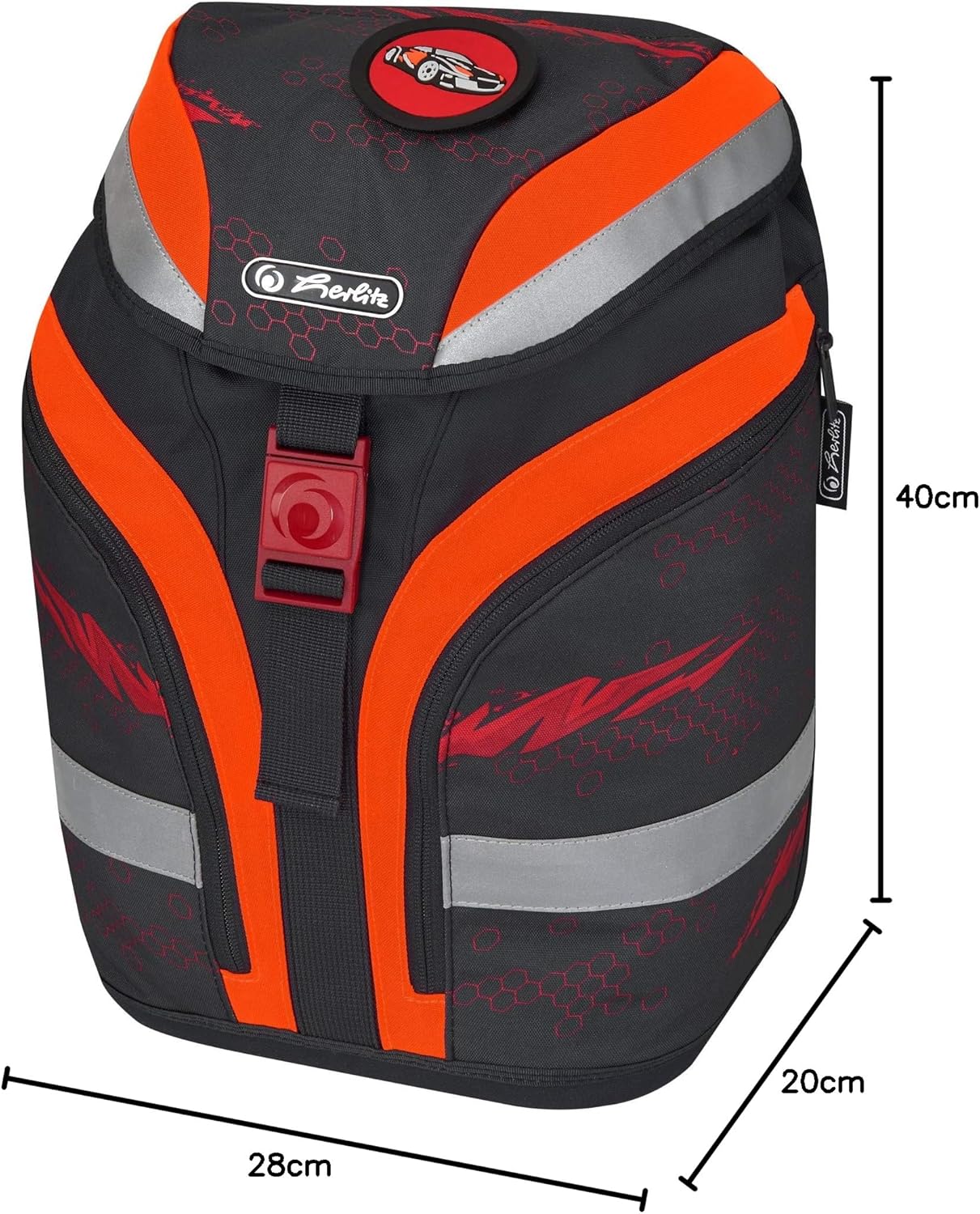 Herlitz 50025626 SoftFlex Plus Driven School Bag, Pack of 1 – Bild 14