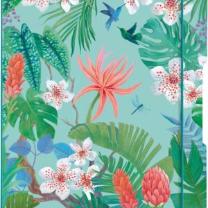 Herlitz Flex Notebook A4 2 x 40 Sheets Squared and Lined Design Ladylike Jungle