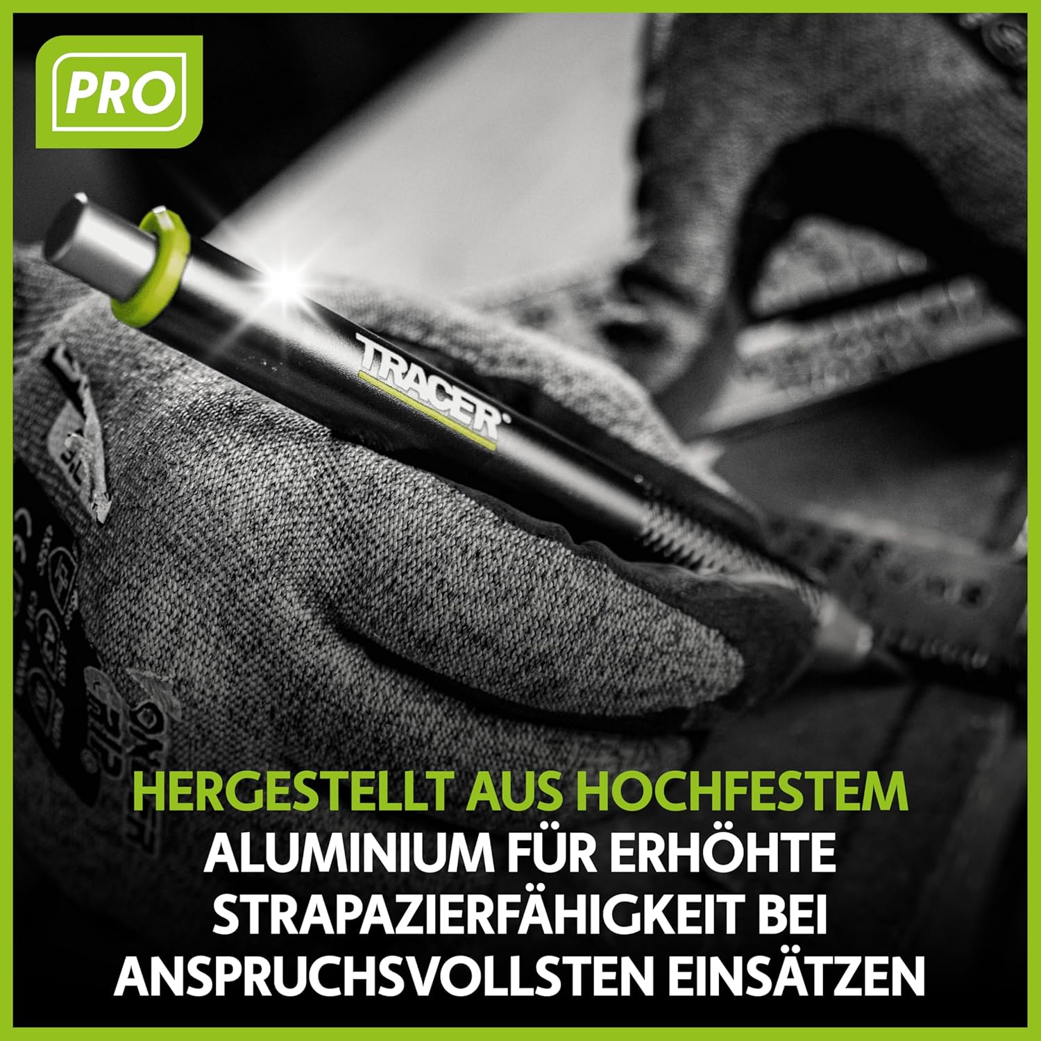 Tracer Pro Series Tough Metal Construction Pencil with 6 x Replacement Lead Pack and Site Holsters All-in-One Aluminium Construction Marking Kit – Bild 5