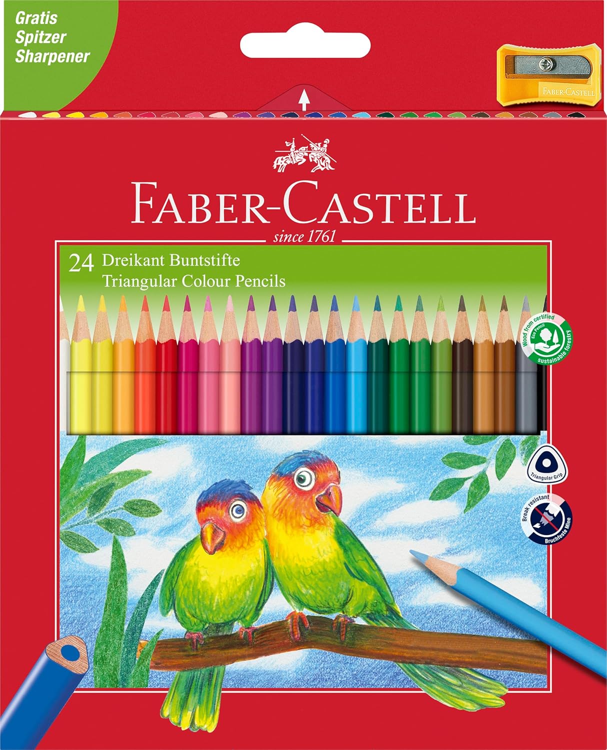 librolandia librolandia crayons 24pz faber castel
