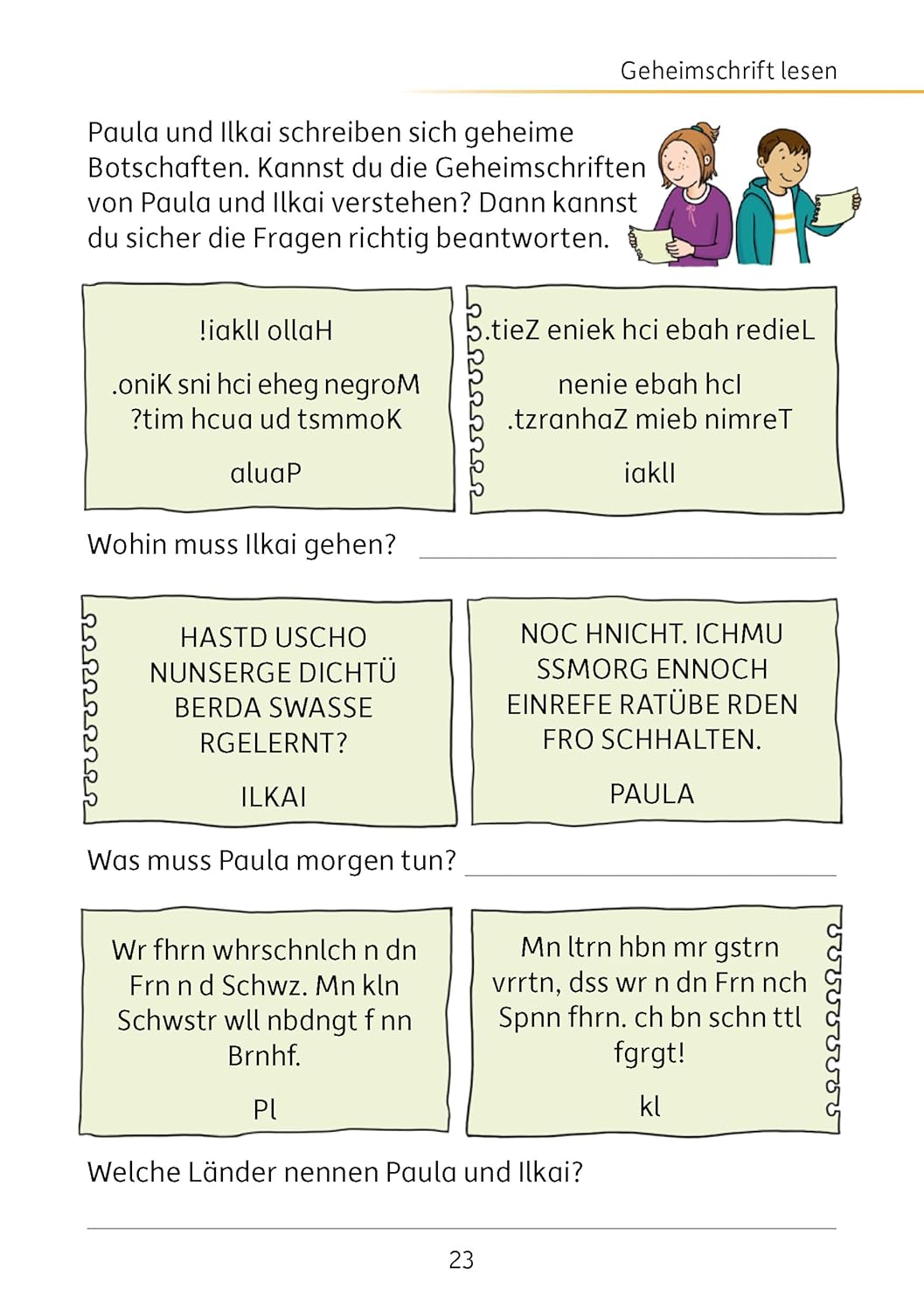 Mein Rätselblock Deutsch 3. Klasse: Rätsel für kluge Köpfe mit Lösungen - Förderung mit Freude (Das Rätselbuch für die Grundschule, Band 683) – Bild 8
