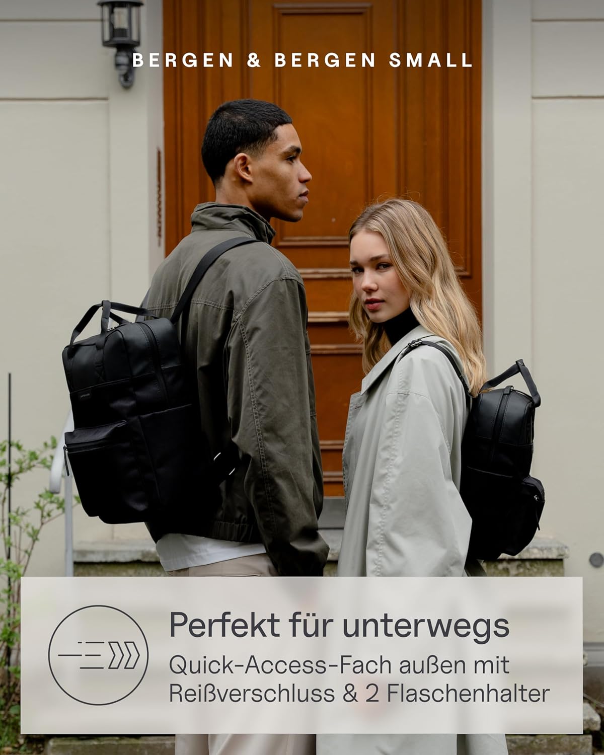 Kapten & Son Bergen Backpack for Men and Women, Daypack, Hand Luggage Backpack, Daypack, Water-Repellent – Bild 2