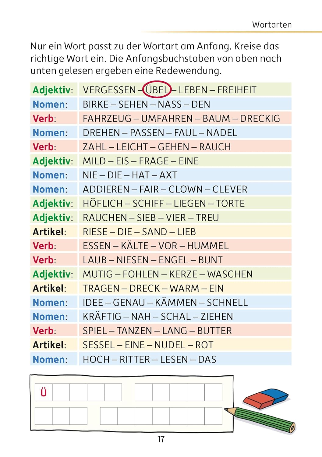 Mein Rätselblock Deutsch 3. Klasse: Rätsel für kluge Köpfe mit Lösungen - Förderung mit Freude (Das Rätselbuch für die Grundschule, Band 683) – Bild 6