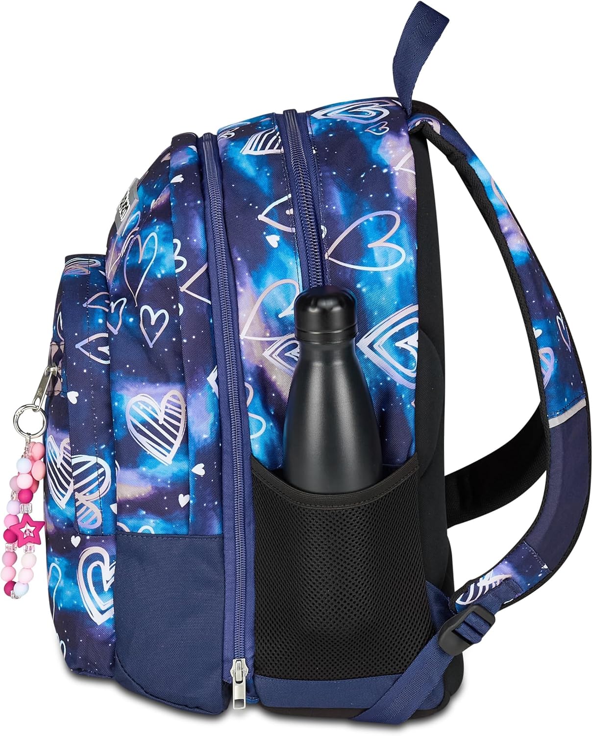 Seven Dual Detach School Backpack for School, Leisure, Spacious School Bag for Teenagers, Girls, Boys, Padded School Bag, with Laptop Compartment and Water Bottle Pocket, Multicoloured – Bild 9