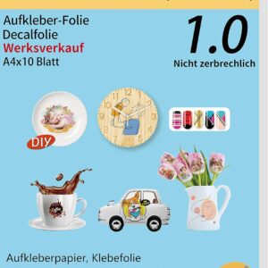 TransOurDream Real Inkjet Transfer Paper, Water Slide Film