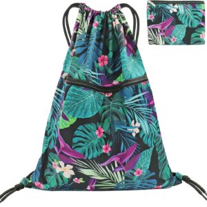 Gym Bag with Drawstring, Drawstring Bag, Sports Bag, Large Gym Bag, Backpack, Foldable, Drawstring Gym Bag, Sports Bag, School Backpack, Daypack for Women, Men, Children, Girls, Boys