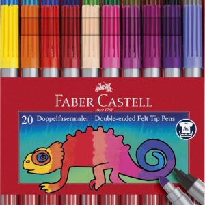 Faber-Castell 151110 Double Fibre Pen, Pack of 1
