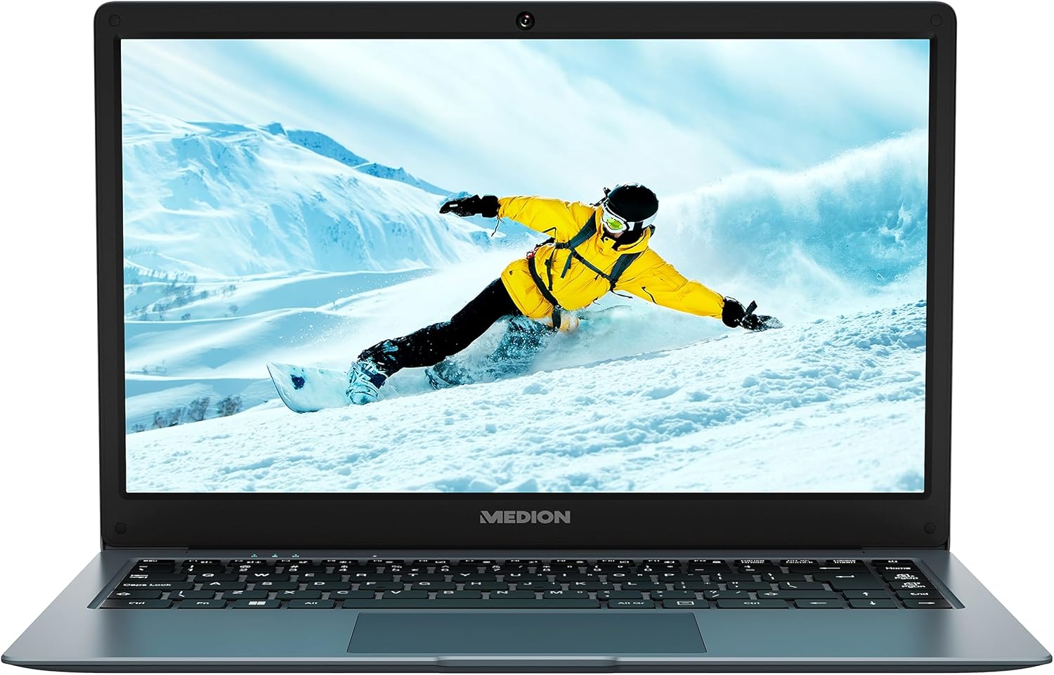 MEDION E14223 35.5 cm (14 Inch) Full HD Laptop (Intel Pentium N5030, 4GB DDR4 RAM, 128GB Flash Memory, Webcam, Win 11 Home S Mode)