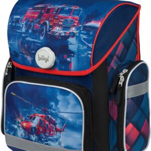 Baagl School Bag for Boys and Girls in 1st or 2nd School Year, Ergo Bag for Primary School, Lightweight Children’s Satchel, School Backpack with Chest Strap