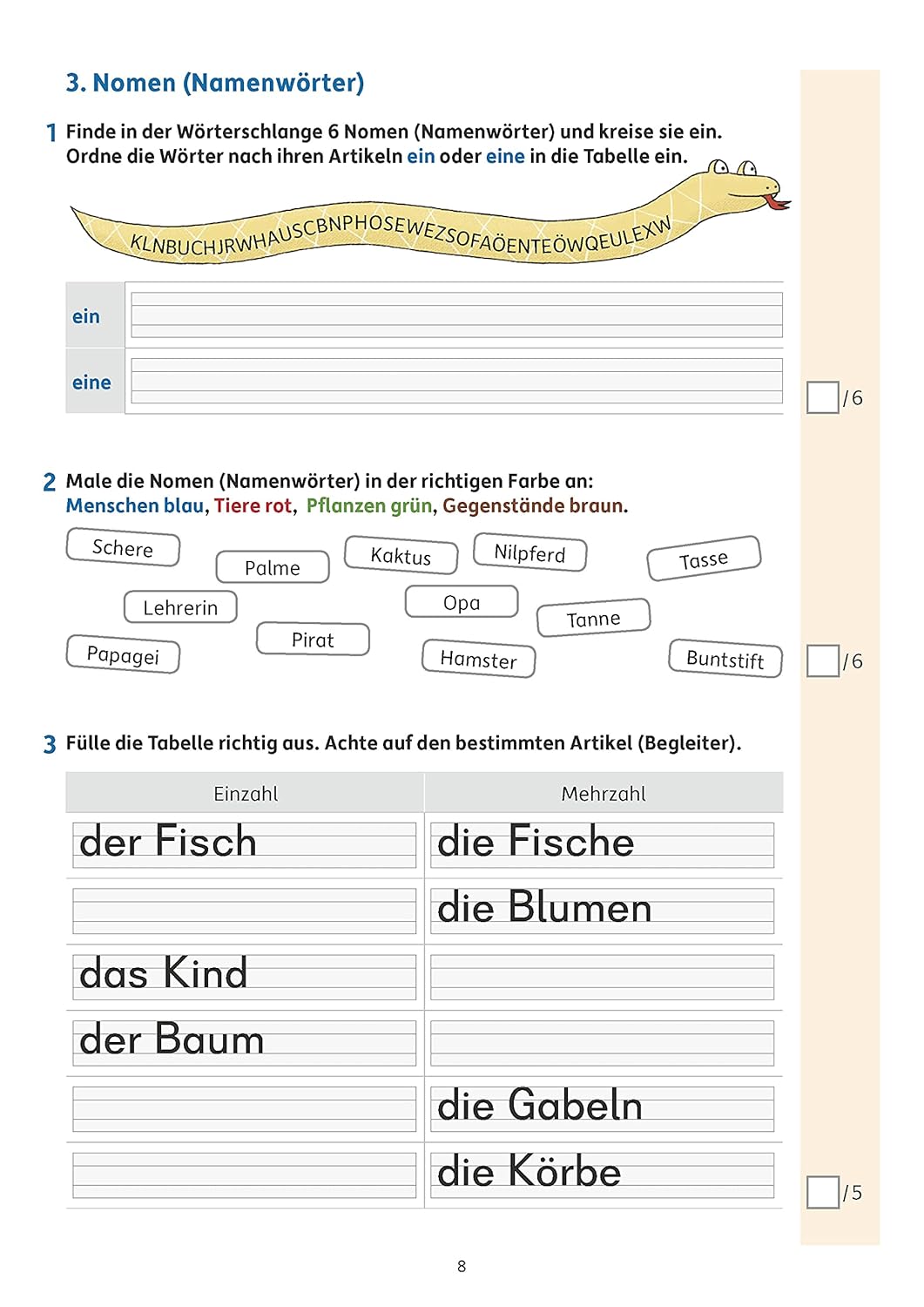 Tests in Deutsch - Lernzielkontrollen 2. Klasse – Bild 4