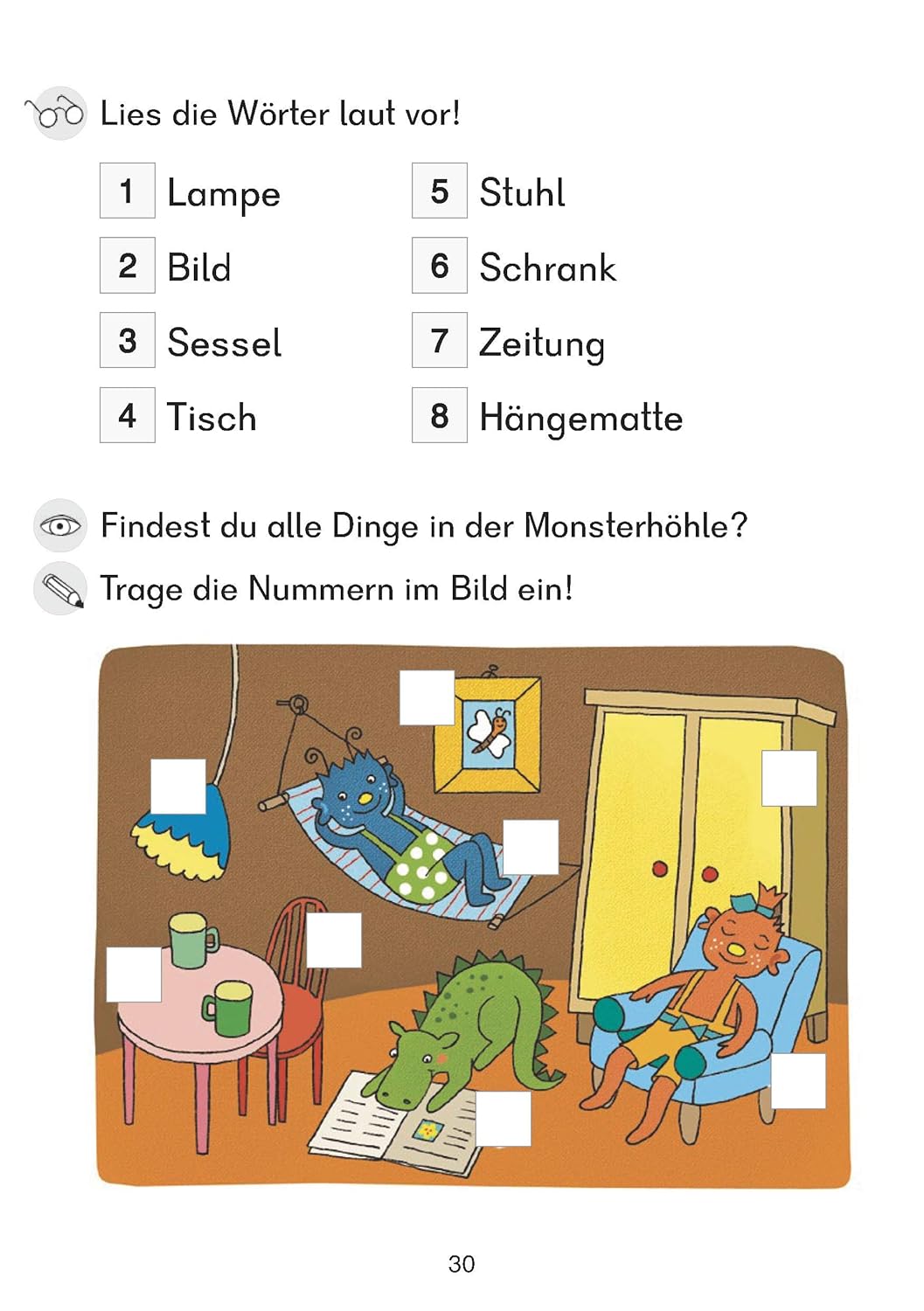 Deutsch 1. Klasse Übungsheft - Besser lesen: Silben lesen lernen 1. Klasse für Erstleser. Wie im Unterricht: Erklärungen mit Übungen und Lösungen (Forder- und Förderhefte, Band 271) – Bild 6
