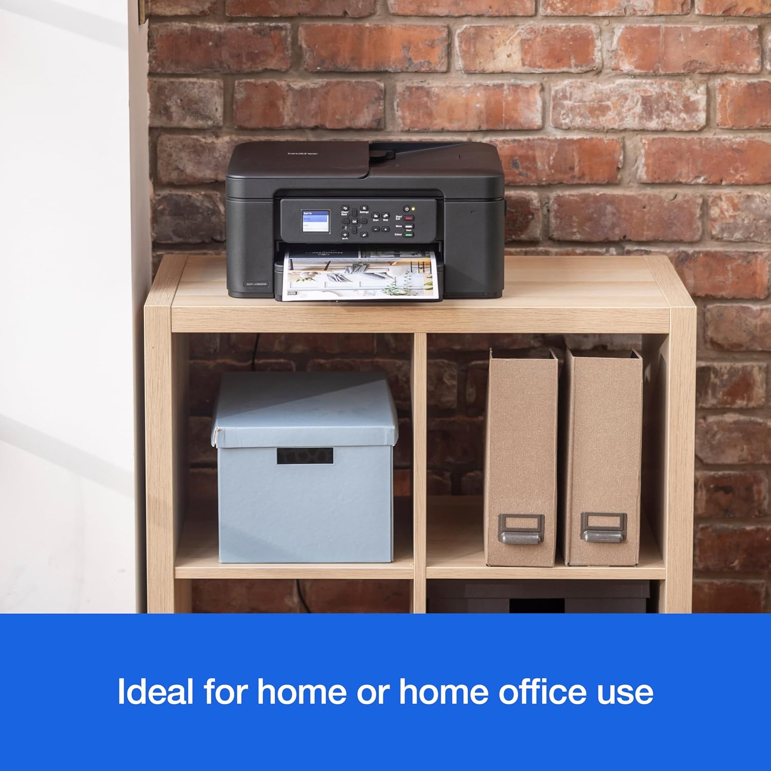 Brother DCP-J1360DW A4 Wireless Inkjet Printer | All-in-One (Print/Copy/Scan) | WiFi/USB 2.0 | A4 | Duplex Printing | Photos | Includes Ink | UK Plug – Bild 4