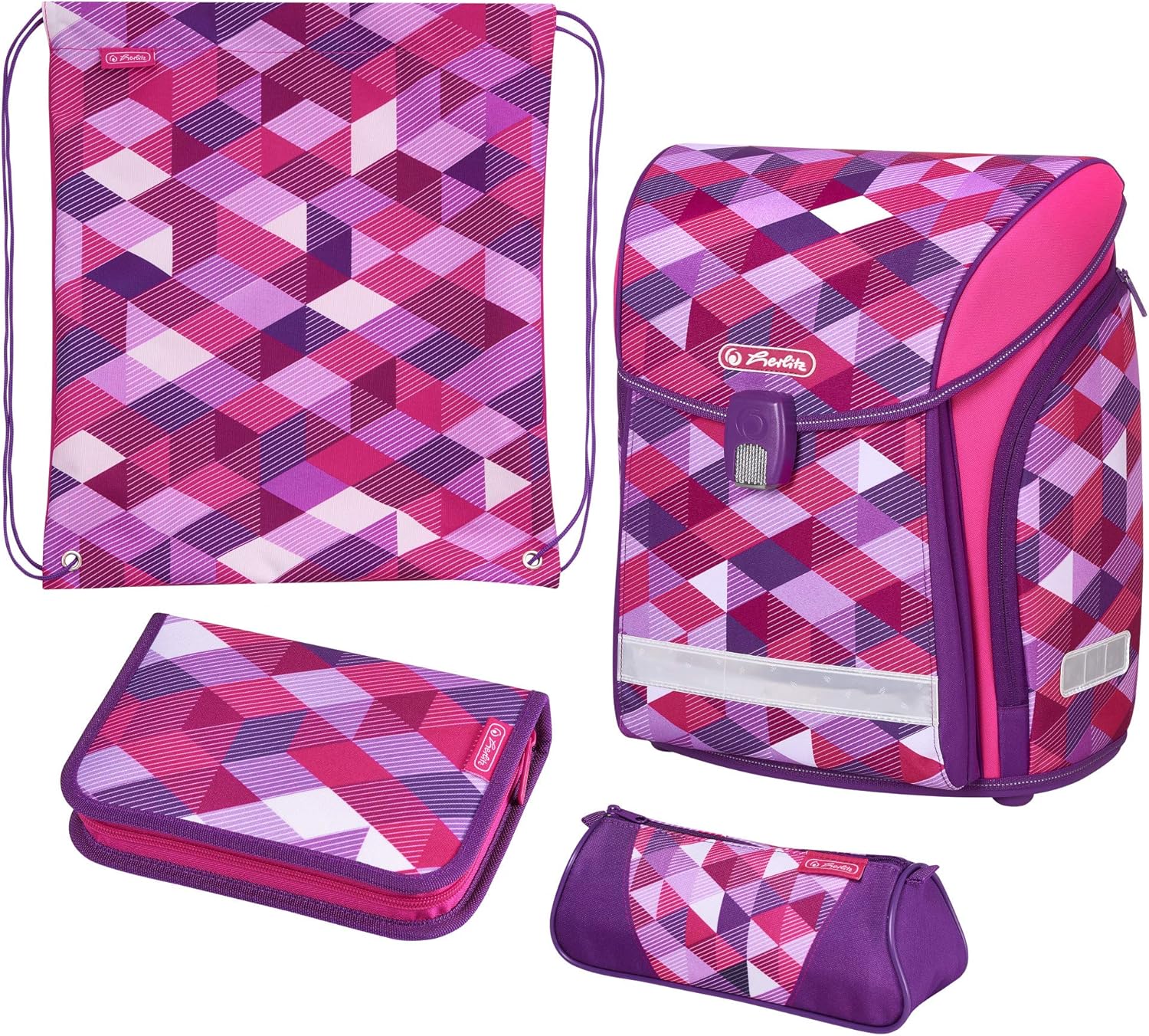 Herlitz Midi Plus School Bag Set, 38 cm
