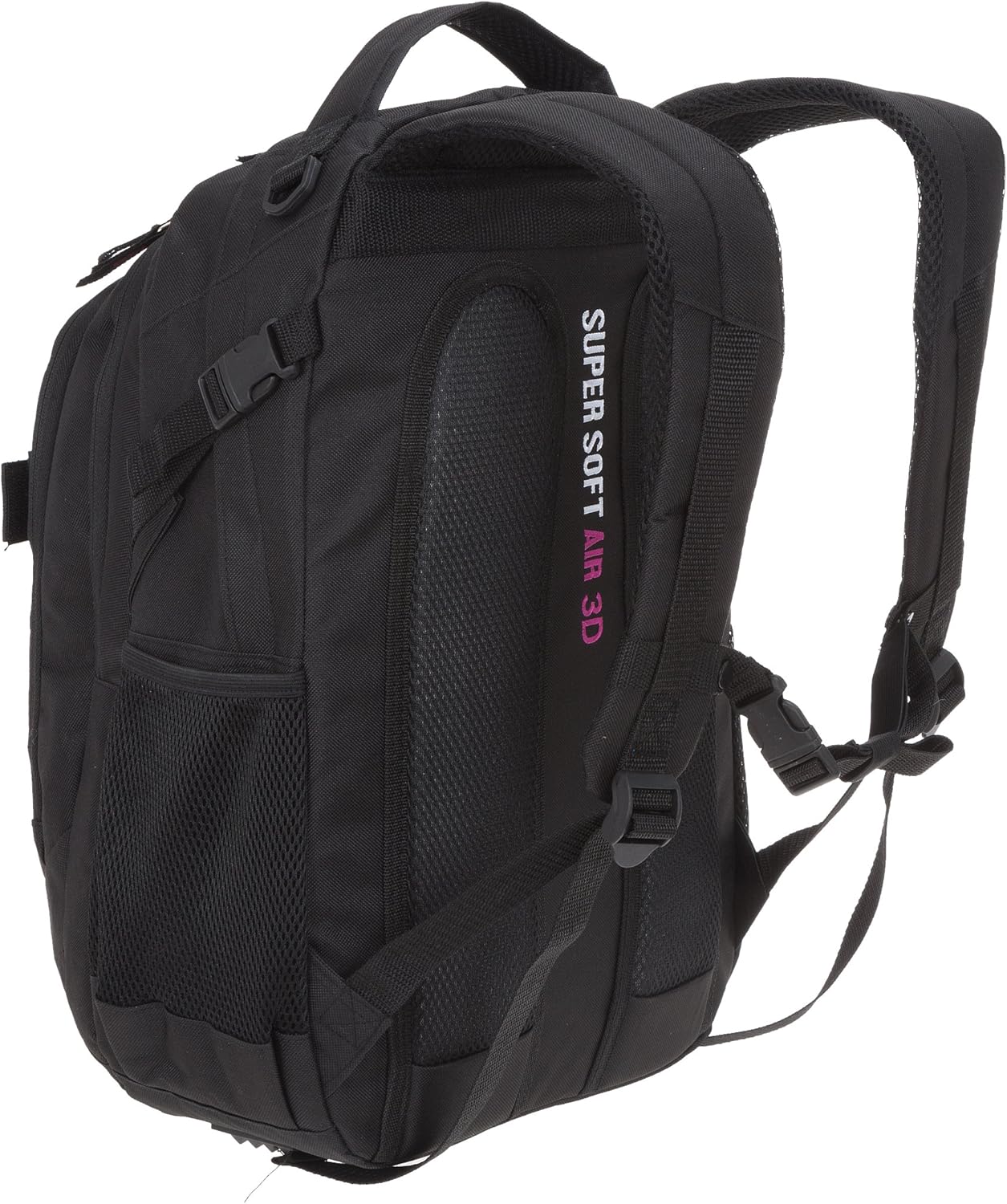 ELEPHANT Hero Signature 12645 School Backpack Design, Butterfly Black Pink, School backpack – Bild 4