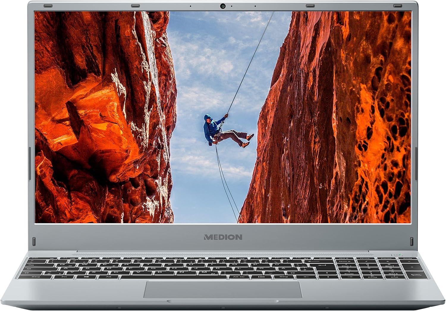 MEDION E15309 39.5 cm (15.6 Inch) Full HD Laptop (AMD Ryzen 5 5500U, 512GB PCIe SSD, 8GB DDR4 RAM, WiFi, HD Webcam, Win 11 Home)