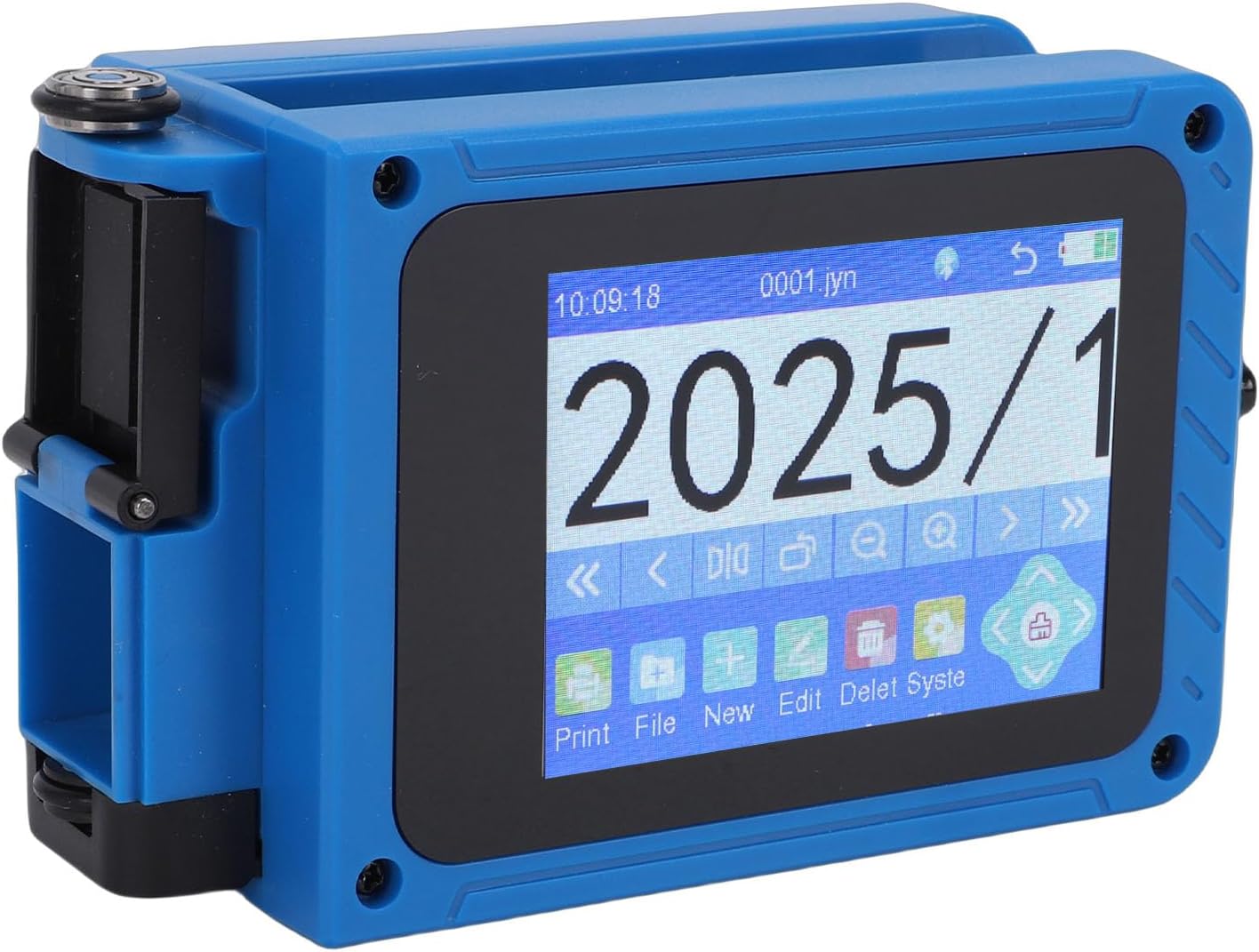 Eujgoov Handheld-Tintenstrahldrucker, Tragbares HD-Touchscreen-Kodiergerät mit Intelligenter 4-Kern-CPU für QR-Code, Produktionsdatum, Seriennummer – Bild 4