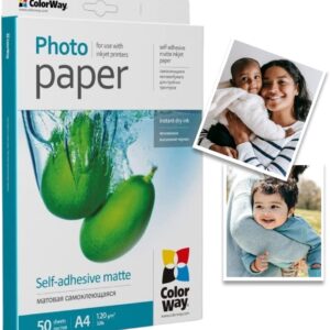 Colorway PMS1208050 A4 Matte Self Adhesive Photo Paper