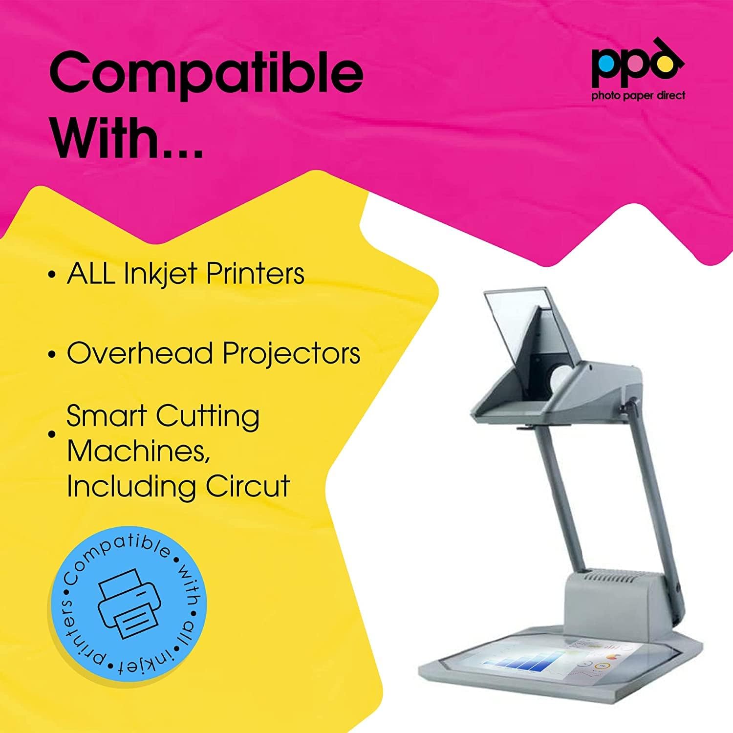 A4 Inkjet Transparency Film (Overhead Projector Film) x 50 Sheets -with removable sensor stripe – Bild 7