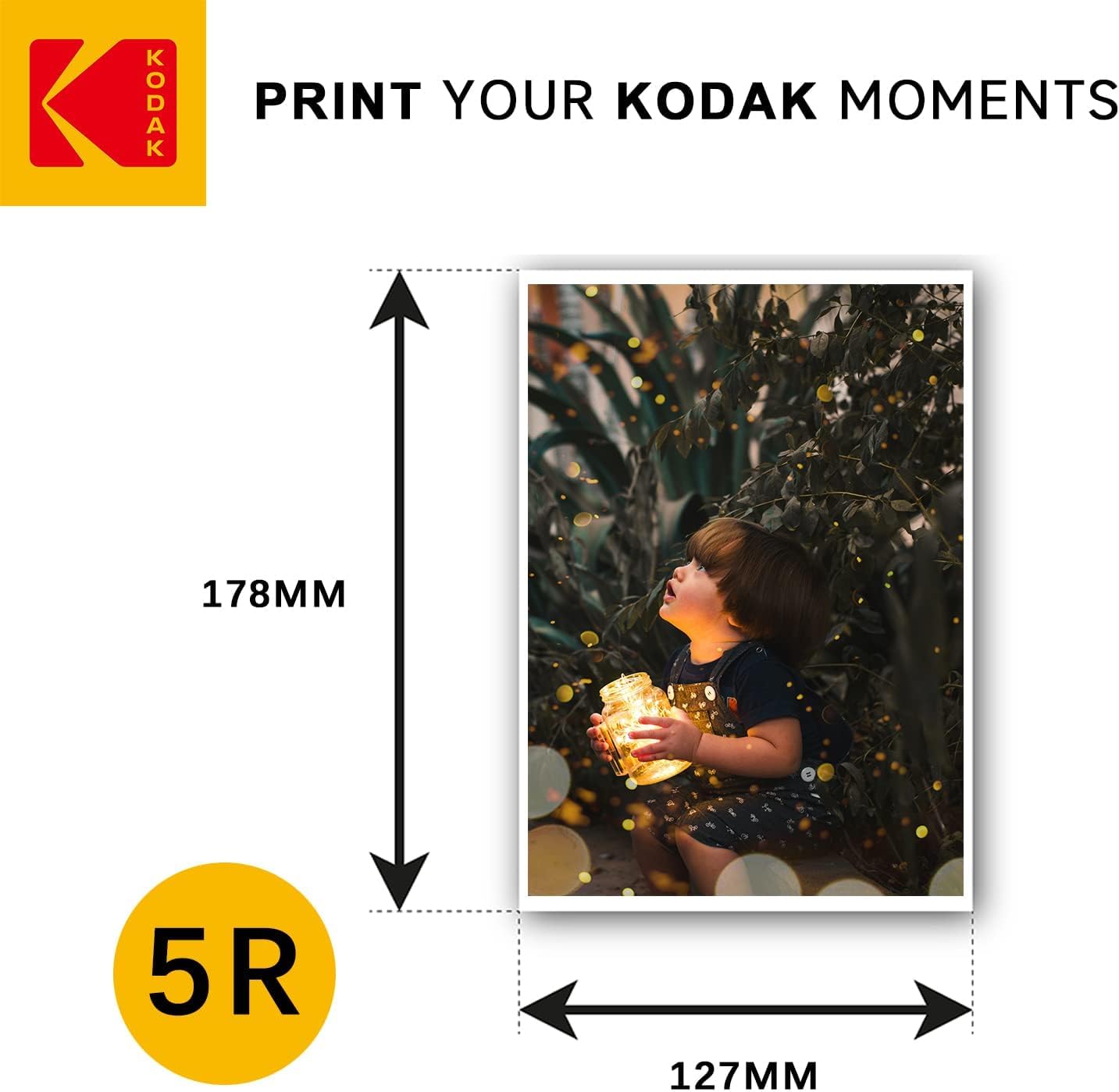 KODAK Ultra Premium Photo Paper, Glossy Photo Paper, Pack of 20 Sheets, Format 13 x 18 cm, 280 g/m², Inkjet Print, Ideal for Albums and Picture Frames – Bild 3