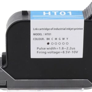 ciciglow 42ml Handheld Drucker Tinte Patronen -Rapid -Trocknungs -Tintenstrahldrucker -Patrone Ersatz 12,7 Mm Universal für SC12 SC12T CP12 CP12W SC12KJ mit ABS -Material für (Black)