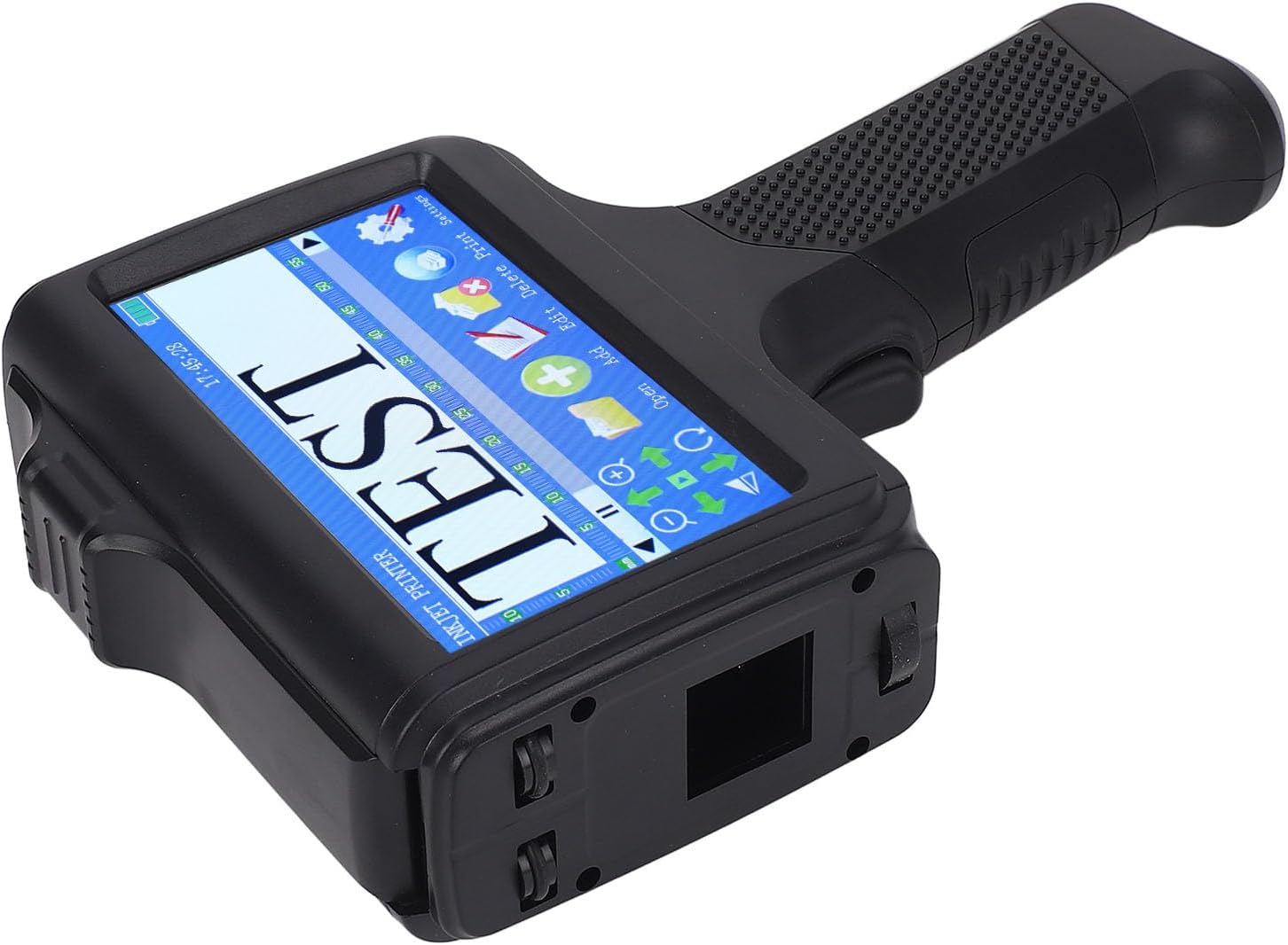 Handheld Inkjet Printer 2-12.7 mm Adjustable 4.3 Inch Touchscreen Portable Handheld Printer with 42 ml Black Ink Cartridge Quick Drying – Bild 9