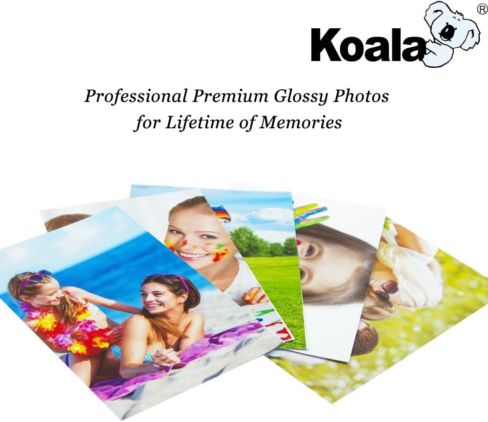 Koala 50 Sheets A3 Glossy Photo Paper for Canon HP Epson Inkjet Printers 297x420mm 250gsm – Bild 6